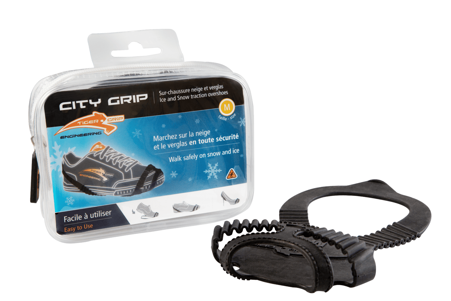 Safety Jogger Overshoes for Ice and Snow – City Grip, S-L, 1 Pair- Closeout
