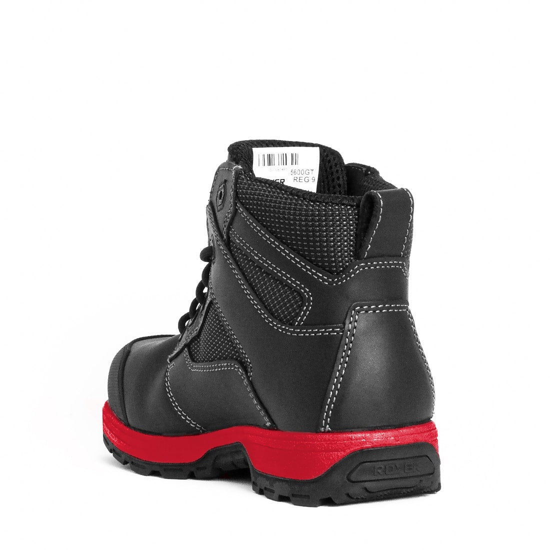 ROYER AGILITY GTR 5600GTR, BLACK-RED, REGULAR, SIZE: 5 - 16, 1 PAIR