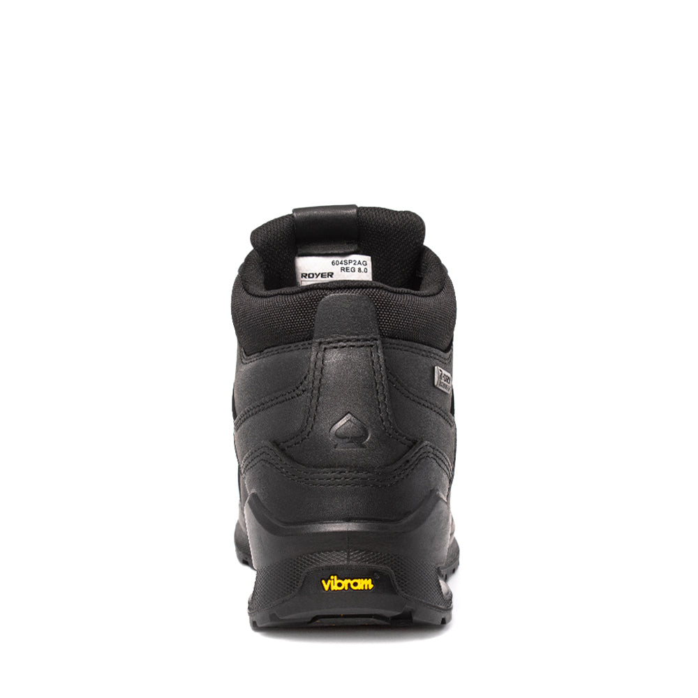 ROYER INSPADES ARCTIC GRIP 604SP2AG, BLACK, REGULAR, SIZE: 4 - 14, 1 PAIR