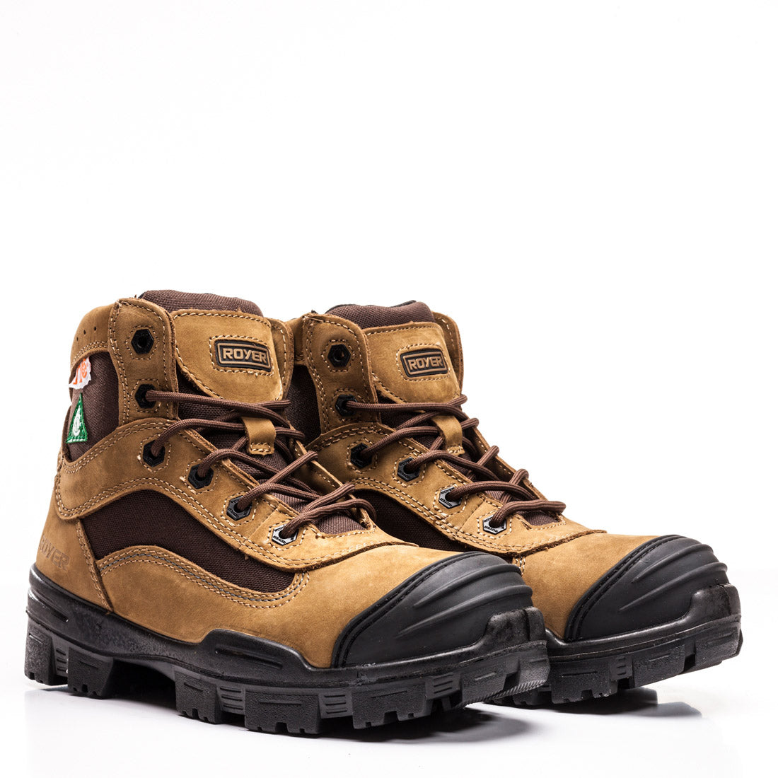 ROYER VENTURA CORDURA 6120VT, BROWN, REGULAR, SIZE: 7-14, 1 PAIR