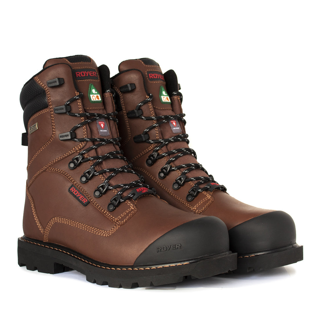 ROYER REVOLT -40 8921RTAG, BROWN, WIDE, SIZE: 5 - 15, 1 PAIR