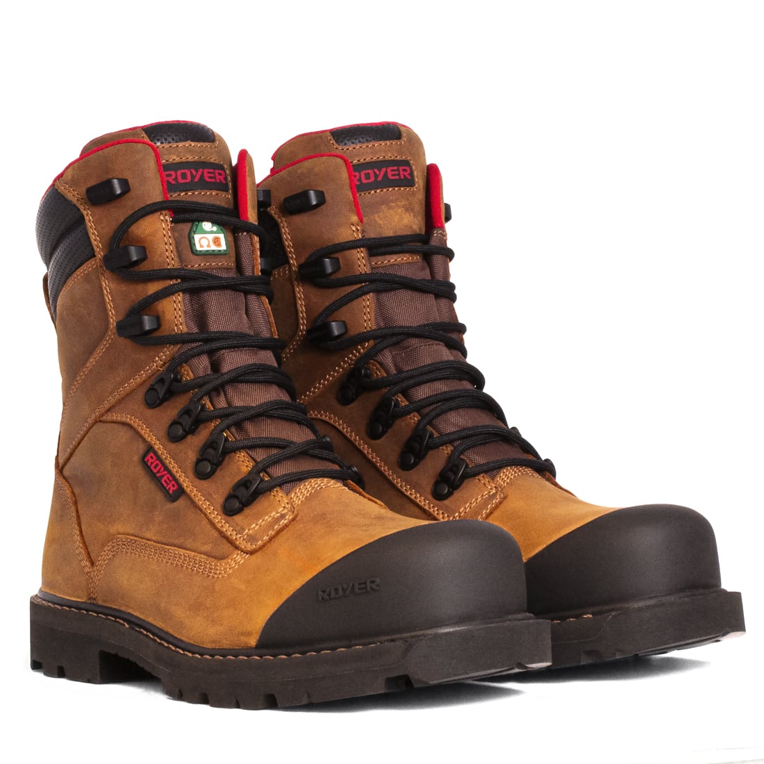 ROYER REVOLT 8990RT, BROWN, WIDE, SIZE: 5 - 15, 1 PAIR