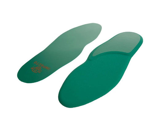 IMPACTO ASFLAT AIRSOL FLAT INSOLE, GREEN, SIZE: A - H, 1 PAIR