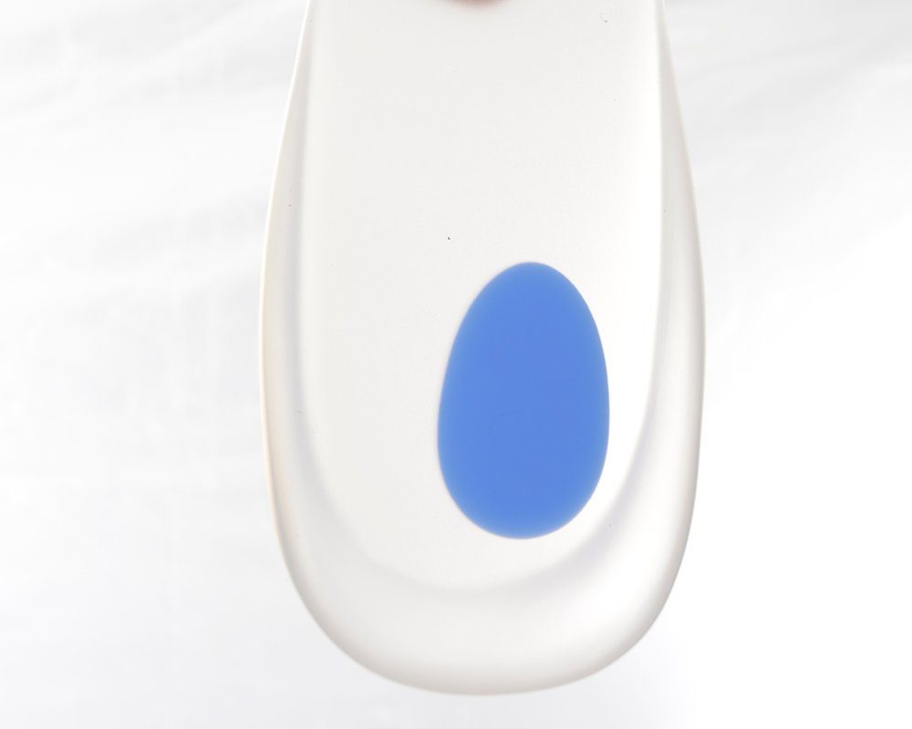 IMPACTO BLUE DOT HEEL CUP, SIZE: A - E, 1 PAIR
