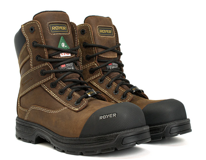 ROYER AGILITY ARCTIC GRIP 5727AG, BROWN, REGULAR, SIZE: 5 - 16, 1 PAIR