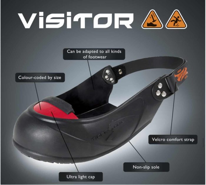 Visitor Overshoe Safety Overshoe Safety Jogger Safety Toe Cap