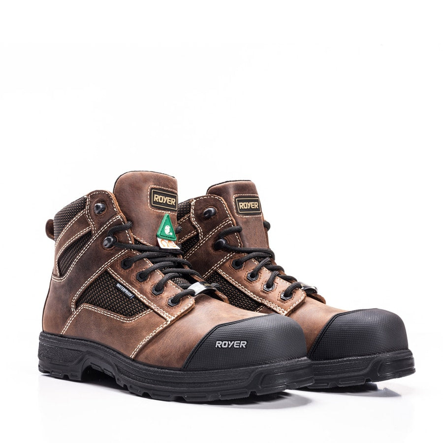 ROYER AGILITY ARCTIC GRIP 5628AG, BROWN, REGULAR, SIZE: 5 - 16, 1 PAIR