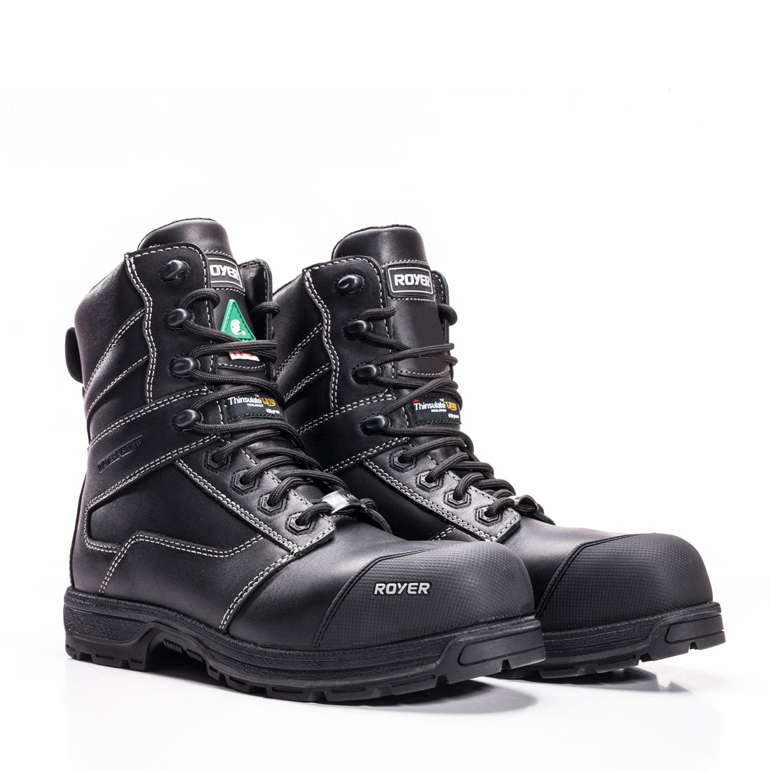 ROYER AGILITY ARCTIC GRIP 5707AG, BLACK, REGULAR, SIZE: 5 - 16, 1 PAIR